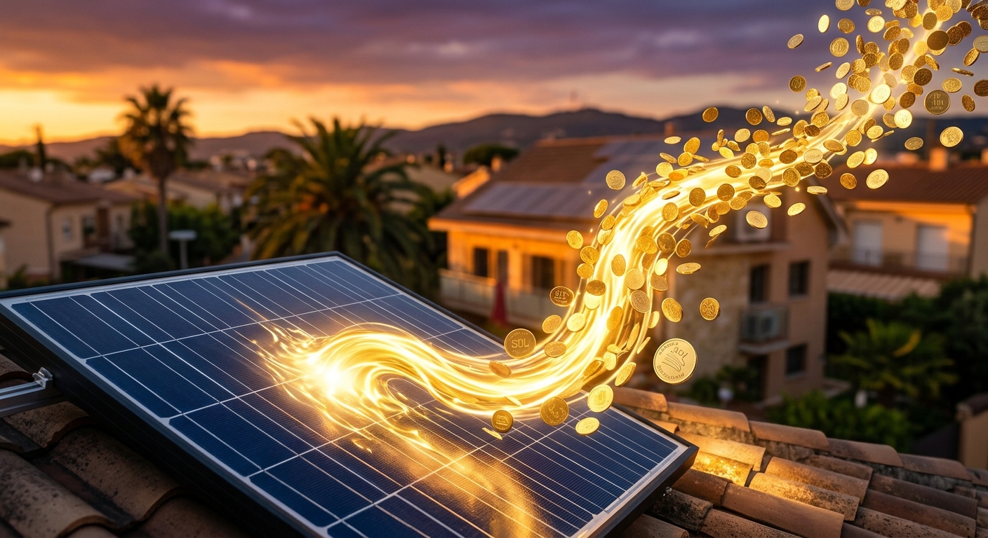 Factura eléctrica reducida gracias al autoconsumo solar