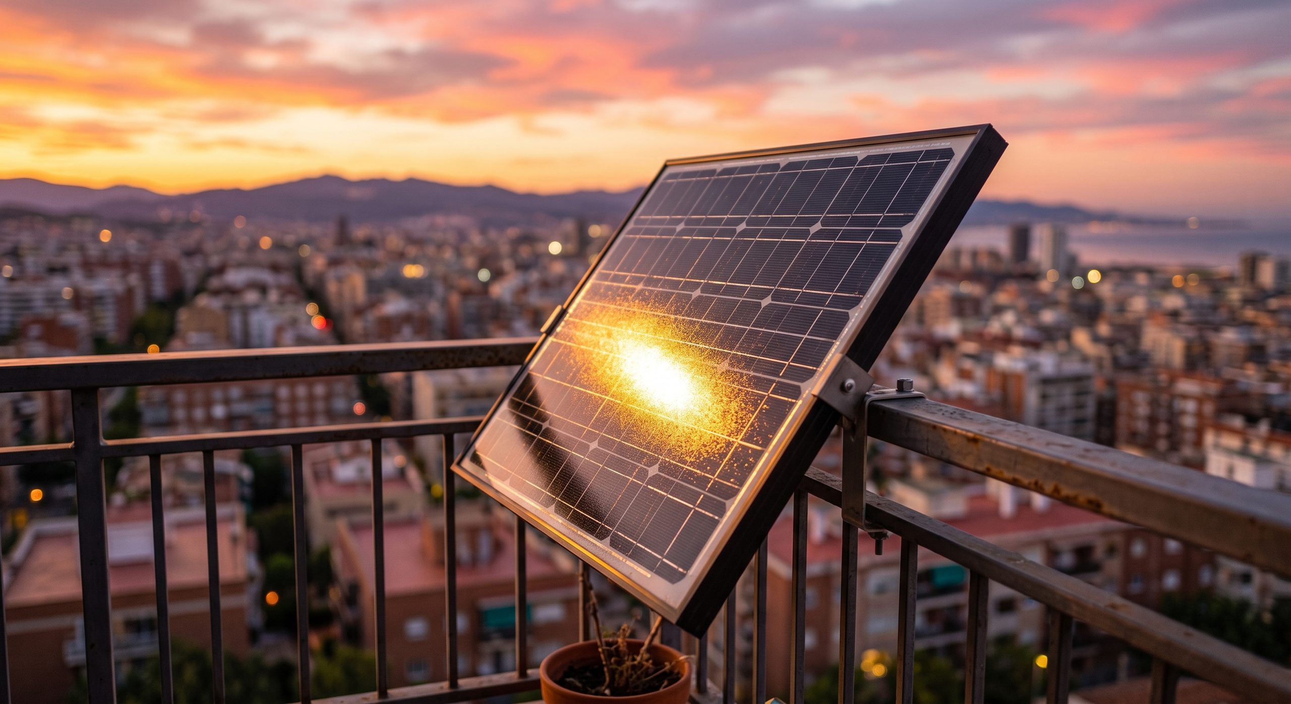 Kit solar de balcón: qué es y qué se puede conectar en España