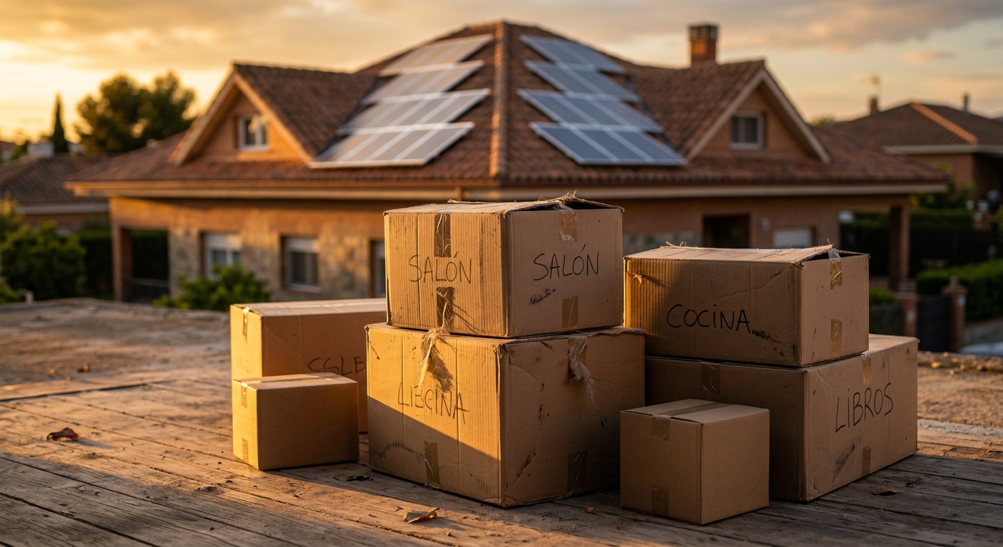 Qué pasa si me mudo y tengo placas solares instaladas