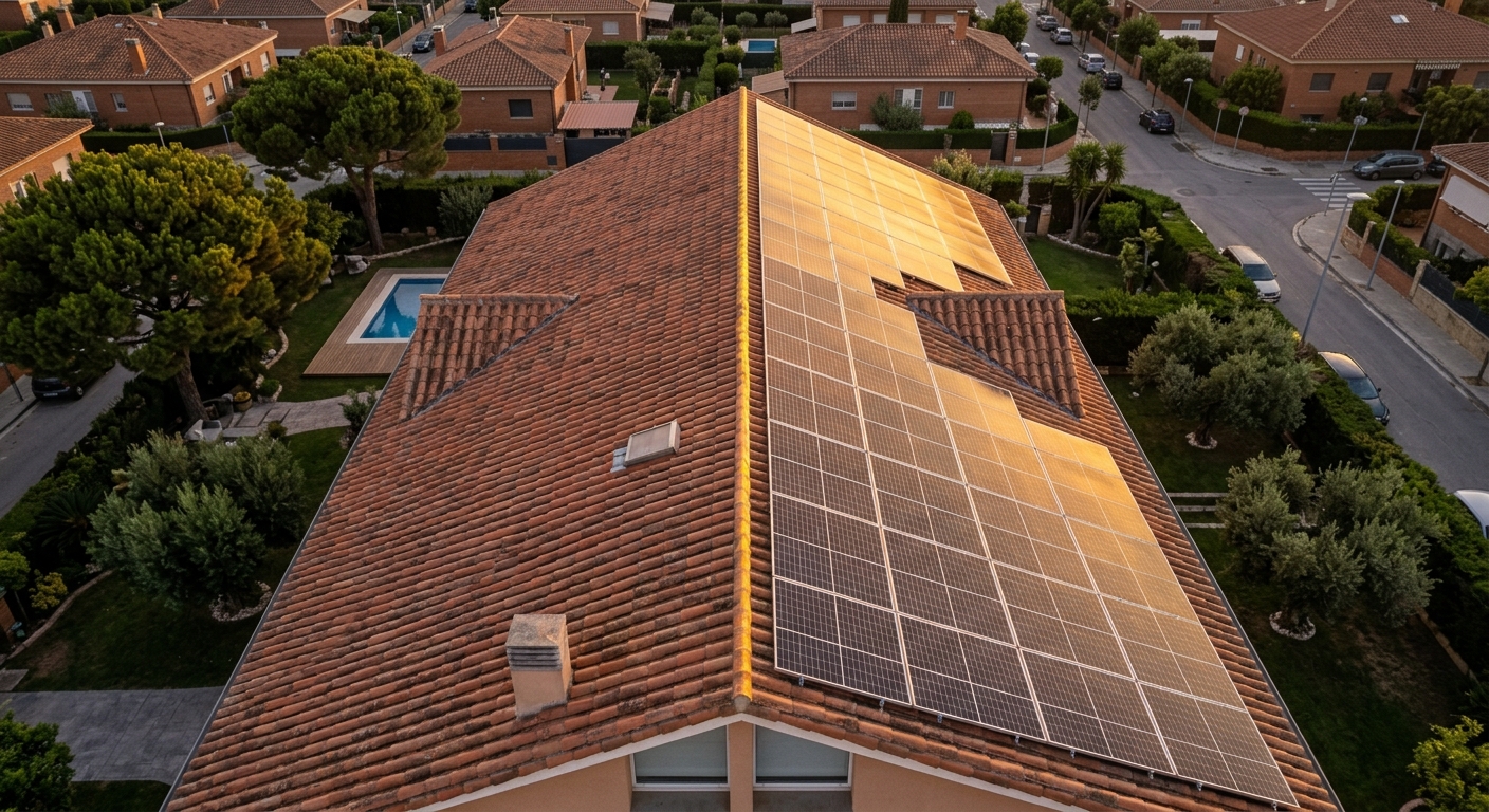Placas solares en vivienda con tejado compartido: qué opciones hay